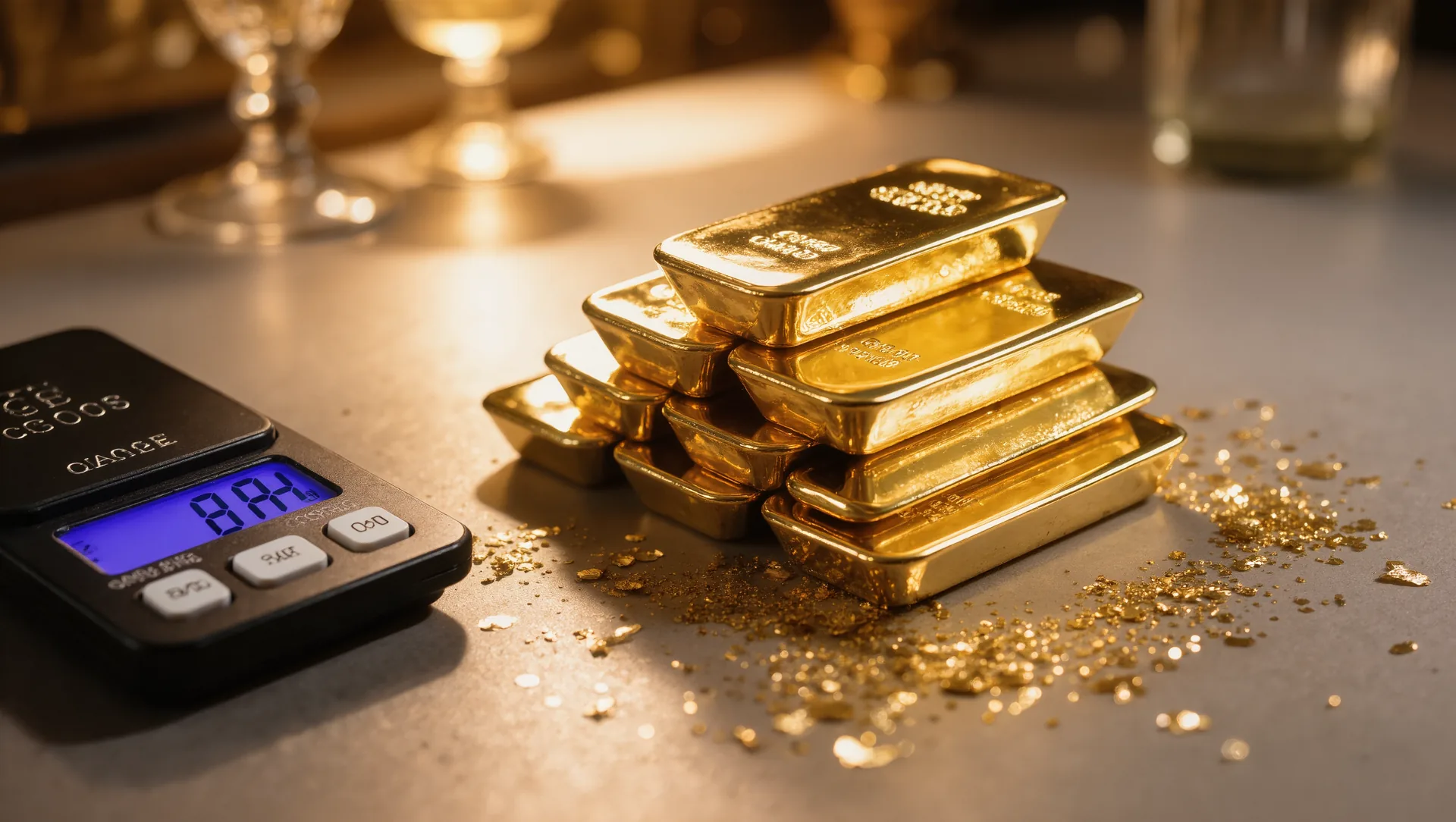Was bekommt man für 1 g Gold?